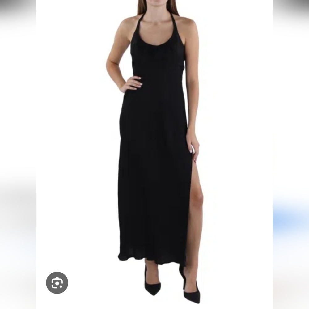 INTIMATELY FREE PEOPLE Womens Sleeveless Long Maxi Dress In Black